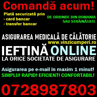 Asigurarea medicală de călătprie în străinătate online